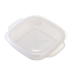 Rice Sub Packaging Fresh-keeping Box Frozen Heated Microwave Oven Vegetable Rice Separate Rice Sub Packaging Box Kitchen Tools
