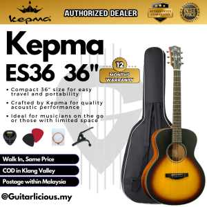 KEPMA ES36  36 inch (3/4) Travel Portable Acoustic Guitar ( ES-36 / ES 36 )