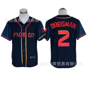 Astronaut Astros Team 2 # Bregman Embroidered Home Player Champion Version Bookie Version Mens Clothing Childrens Clothing