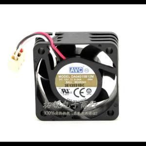 แฟน 40 มม. สำหรับ AVC DA04015B12M 12V 0.24A 4015 แฟนระบายความร้อนแบบบอลคู่สำหรับเซิร์ฟเวอร์ อินเวอร์เตอร์ 1U