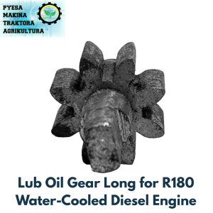 Lub Oil Gear Long for R180 Water-Cooled Diesel Engine  Long Type Oil Pump Gear Replacement