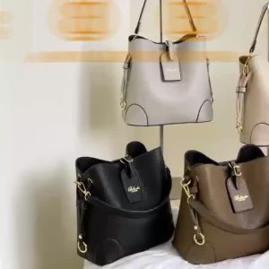 BELINDA PREMIER Sling Bag For Woman High-End Leather Bucket Bag Korean Fashion Shoulder Bag BP057