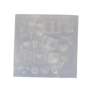 Unique 3D Design Silicone Nail Art Mold For Handmade Crafting Easy Clean Nail Accessories Resin Mold