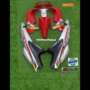 ชุดสีสแมชปี 2004 สีแดงท้ายบรอนซ์ รุ่นหน้ายิ้มกันตกสั้น (7ชิ้น)