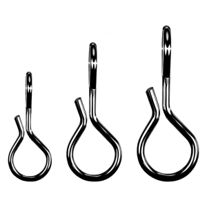 คลิปเปลี่ยนเหยื่อรวดเร็ว50ชิ้นคลิปเปลี่ยนเหยื่อได้รวดเร็วอุปกรณ์ตกปลาตัวเชื่อมตกปลาตกปลาบินได้