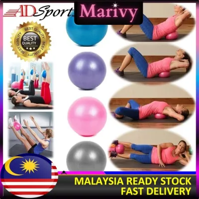 Marivy - ADSports 25cm Yoga Ball Sports Fitness Core Ball Pilates Balance Ball Massage Ball For Slimming Exercise Training