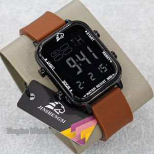 Empirewatches Jam Tangan Jinshegshi JSS-4201 Digital Pria Wanita Cowok Cewek Strap Silicone Waterproof Original