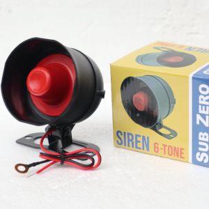 Car Siren 6 Tone WANG WANG for Alarms (without Switch) - 12V