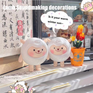 YF Pressing on a talking lamb to make a sound decoration pendant cute couple gift creative decompression toy FY