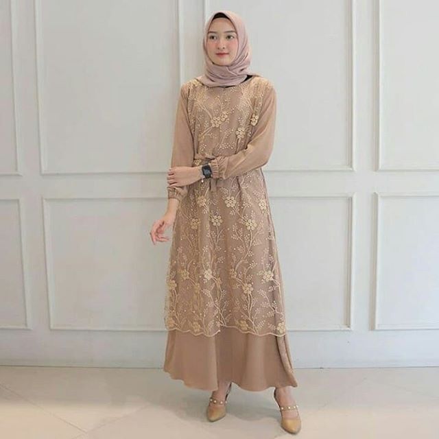 Model baju 2025 long dress 2019