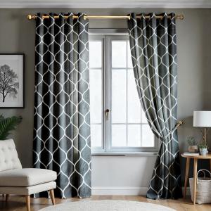 Eiyogen - Gorden/hordeng jedela gorden minimalis FREE hook&tali size L120cm x T150cm gordeng hordeng kordeng