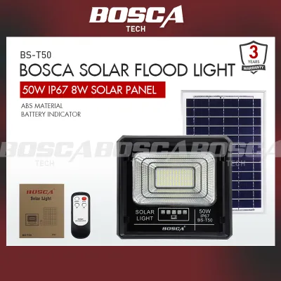 BOSCA Solar Flood Light BS-T 30W 50W 100W 200W 300W IP67 solar flood light remote control Battery Indicator solar panel 5W 8W 10W 18W 25W BS-T30 BS-T50 BS-T100 BS-T200 BS-T300 Hot sale