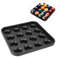 Pool Ball Billiard Ball Holder Tray Snooker Ball Storage Tray Holds Billiard Balls Set Pool Table Accessories 16 Balls Billiard-Tray. 