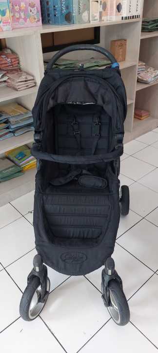 PROMO PRELOVED Stroller Baby Jogger City Mini 4-Wheel BLACK