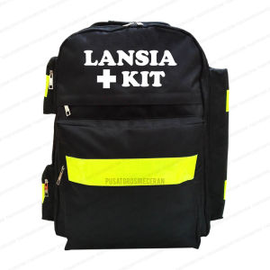 Ransel Jumbo LANSIA KIT Emergency Kit Tas Perlengkapan Medis P3K Ransel Medical Bag