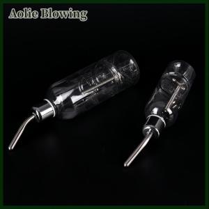 Aolie Little Pet Rat Water Drinking Bottle Hamster Rabbit Dispenser Cylindrical Feeder