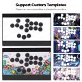 Haute42 C16 Magnetic Hitbox Leverless Arcade Stick Controller For Ps4 /PS5/Switch Button Rim Stickless Hitbox Fightstick. 
