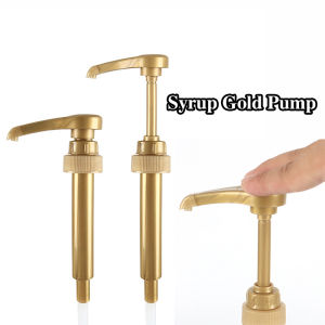 10ML Monin Gold Syrup Pump Beverage Doser Fit For Torani Starbucks Top Creamery DaVinci