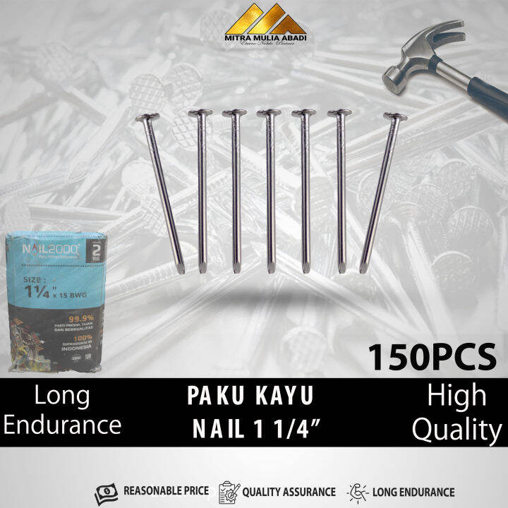 Paku Kayu Nail Gram Paku Triplek Paku Kuat Dan Tajam Lazada Indonesia