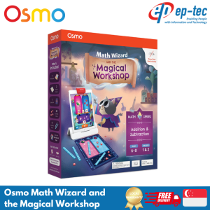 Osmo Math Wizard and the Magical Workshop for Kids Ages 6+ (No Base) STEM Educational Toys Kids