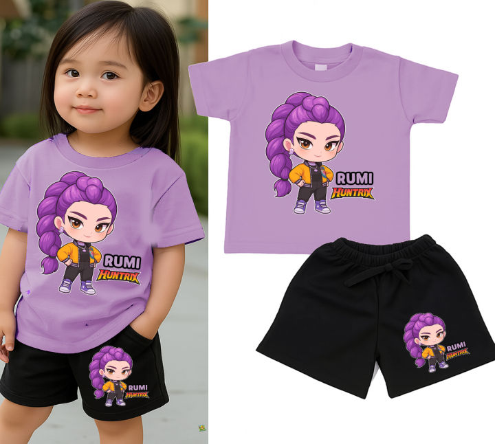 Mira,%20Zoey%20&%20Rumi%20Solo%20Merch%20Terno%20Set%20for%20Kids%201%E2%80%938%20Years%20Old%20%E2%80%93%20T-Shirt,%20Shorts%20&%20Cap%20%7C%20OOTD%20Fashion%20Outfit%20-%20Image%202