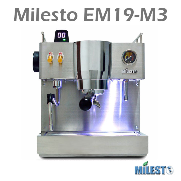 Milesto EM 20 / Em19 M3 Espresso Machine. Milesto Home espresso machine