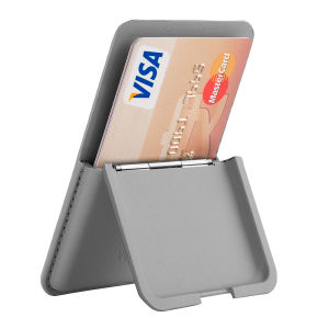 WIWU Magnetic Wallet Compatible with MagSafe Wallet Adjustable Wallet Stand for Wallet Mag Safe Magnetic Card Holder Wallet for iPhone Series and Another phone 3 Cards