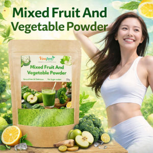 HALAI 250G Mixed Fruit and Vegetable Powder - 100% Natural Superfood Supplement for Daily Nutrition