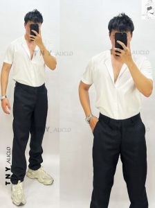 (28-40) Men’s Slacks Pants Straightleg with Pockets Formal  Casual Suit Pants Office Business Trousers for Men #ST-07