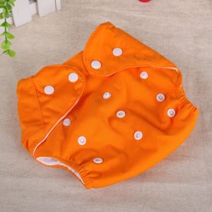 FY Popok Kain Bayi Kancing Warna Polos Cloth Clodi Diaper Dapat Dicuci Reusable