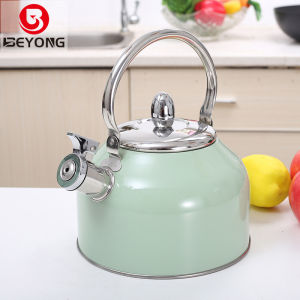 Nylon Grip Handle Whistling Kettle 2.5L Stainless Steel for Induction Cooktops