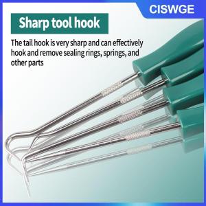 CISWGE 4 cái 135mm xe ô tô tự động con dấu dầu tua vít thiết lập O-ring con dấu Gasket puller Remover Pick Hooks công cụ sửa chữa cho xe hơi