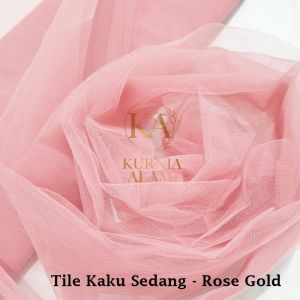 Kain Tile Tulle Tila Kaku Sedang 100cmx125cm souvenir dekorasi wedding veil rok tutu aksesoris tidak Melar Murah