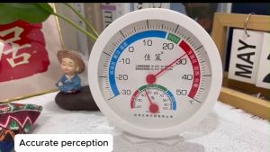 Wall/Hang Mounted Thermometer Hygrometer Breeding Garden Greenhouse Houselhold Accurate Measure