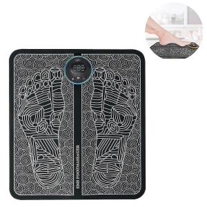 Urut kaki Electric Foot Massage Rechargeable EMS Massage Pad Relieve Fatigue Feet Acupuncture Stimulator Massager