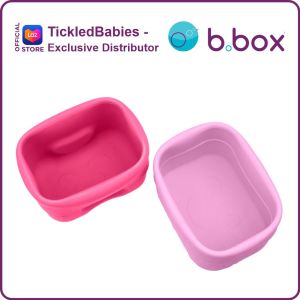 b.box Silicone Snack Cup --- bbox silicone foldable fit in lunchbox compartments for toddler kids baby