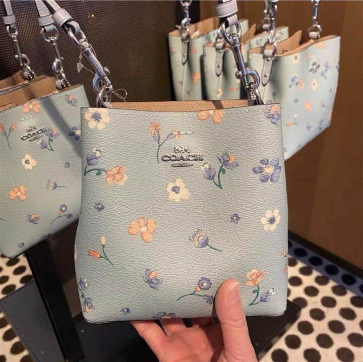 mini town bucket bag