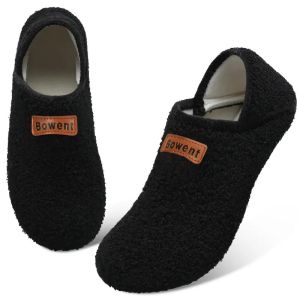 Womens & Mens Cozy House Slippers - Slip-On Barefoot Shoes soft lining Comfortable Indoor Footwear for Home Bedroom Use