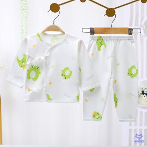 ชุดเด็กแรกเกิด 0-6 เดือน ผ้าคอตตอน เสื้อผ้าเด็ก เสื้อผ้าเด็กแรกเกิด เสื้อผ้าเด็กทารก ของใช้เด็กแรกเกิด เตรียมคลอด newborn ขายาว baby OK153