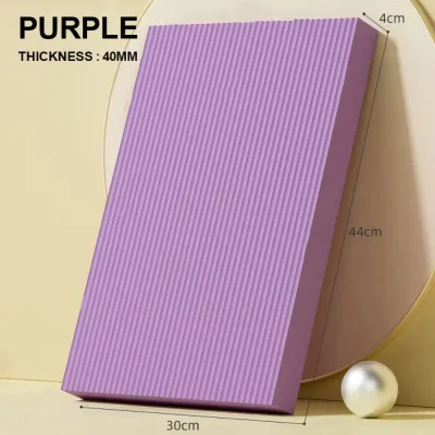 BIMI NBR NBR Balance Pad Purple Black High Density Support Balance Pad Sports Yoga Mat