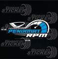 Stiker mobil daihatsu penikmat rpm cutting stiker kaca belakang mobil daihatsu. 