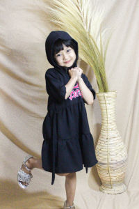 DRESS ANAK PEREMPUAN DRESS ANAK USIA 1-7 TAHUN DRESS KEKINIAN VIRAL BERBIE VARIASI KUPLUK