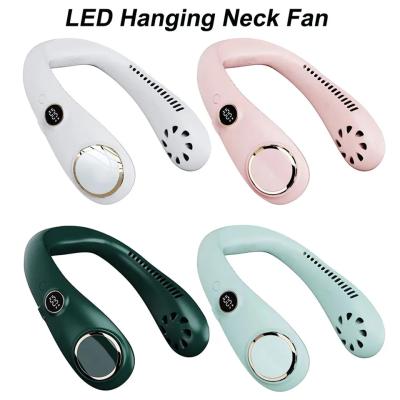 KP031 2000mAh Kipas Angin Leher Portable Neck Fan Usb