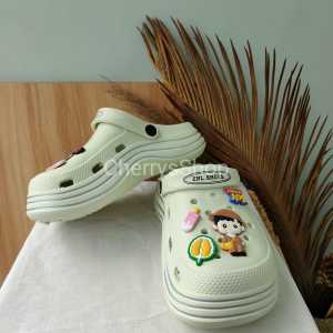 Cherrys Shop Sandal Jelly Veena | Sandal Wedges Wanita | Sandal Jelly Karakter