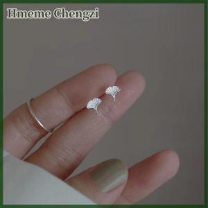 Hmeme 1Pair Minimalist Needles Ear Studs Tulip Little Cherry Small Love Heart Earrings Women Butterfly Earring Gifts