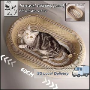 Sisal Cat Scratching Board Upgrade 12cm Height Pure Linen Scratch  Not Rotten  Cat Scratching Board  Cat Nest