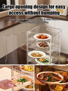 Multilayer ulated Storage Rack for Fresh Vegetable Cover