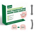 Titanium Ingrown Toenail Corrector,Nail repair tools,Ingrown Toenail Treatment,Suitable for most people with ingrown toenails，Ingrown Toenail Removal Kit,- Designed for Ingrown Toenail Repair（10pcs）. 