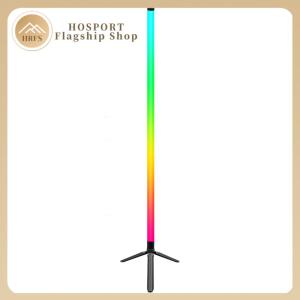 【HRFS】 Smart RGB LED Corner Lamp with APP and Remote Color-Changing Ambient Lighting USB Power Supply for Living Room Bedroom