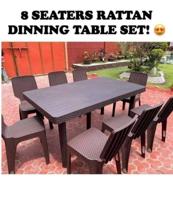 Rattan Dining Tables Outdoor Dining Seats FCE [GOOD QUALITY] JOLLY